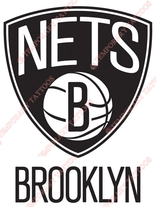 New Jersey Nets Customize Temporary Tattoos Stickers NO.1105